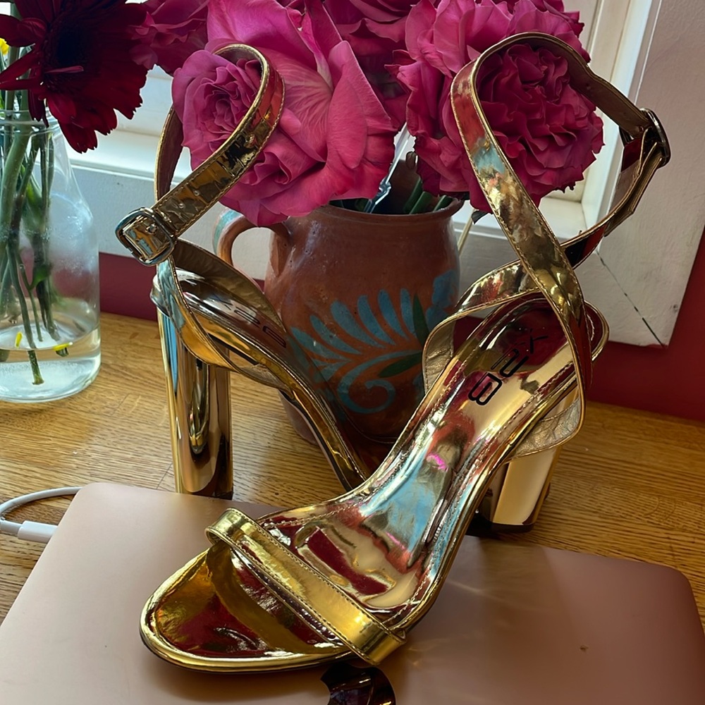 Metallic Heels